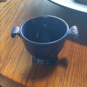 Blue Ceramic Bowl with Handles